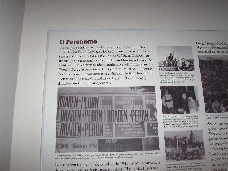 PASEO POR BUENOS AIRES RECORDANDO A EVITA