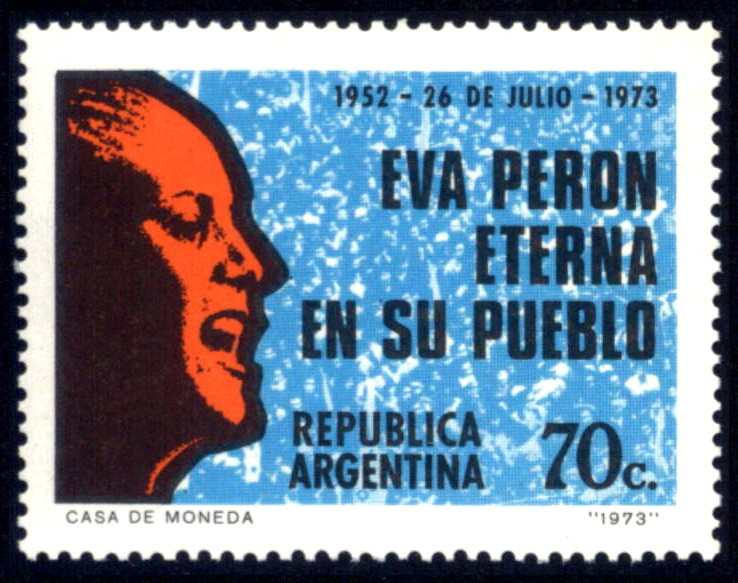 ESTAMPILLA EVA PERON