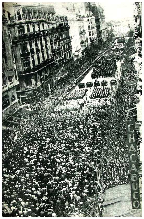 FUNERAL DE EVITA