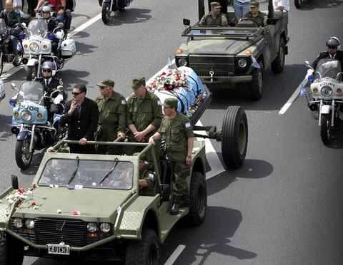 TRASLADO DE LOS RESTOS DEL GENERAL PERON